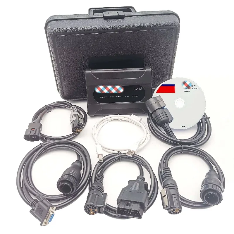 UVIM High-end Doo-san Excavator Engine Diagnostic Tool Forklift Engine Fault Scanner Detection Interface DDT CARNICS SCR DPF New