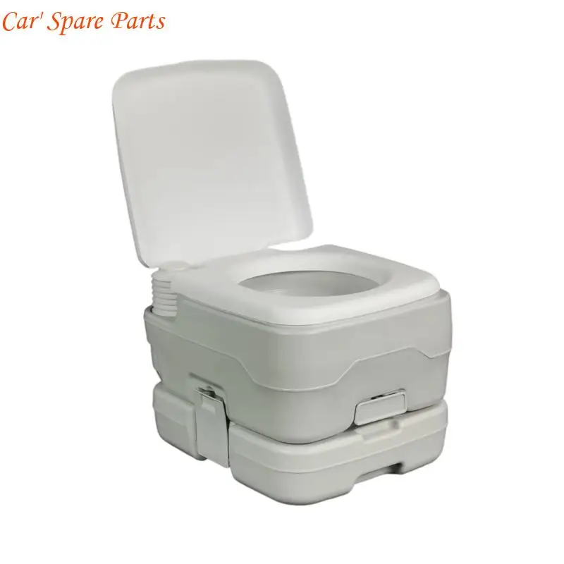 Y4UA Dense Travel Toilet For Boats Campers 10L Capacity Handle Efficient TERM Wash Denial Leakage Permanent PRESENTATIO