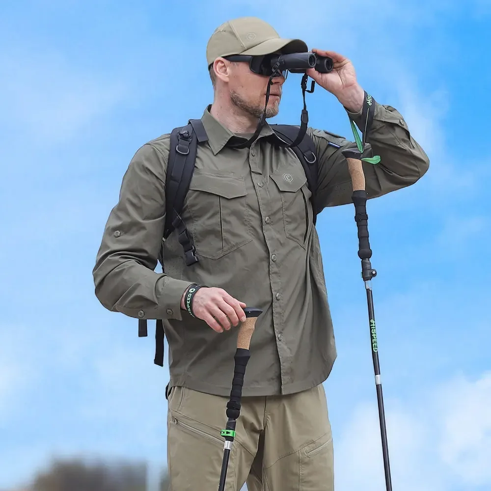 

Emersongear Tactical Shirt Men's Outdoor Quick Dry Ergonomic Long Sleeve Hiking Camping Hunting Sports Shirts Fishing EMB9781