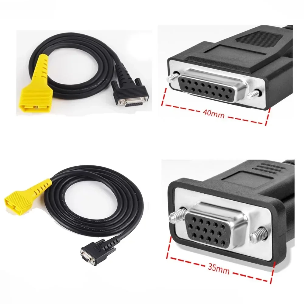 

Db15 Pin to OBD2 Male Original Main Cable OBDII 16pin Connector for Launch R981 CR982 CR971 CR972 Diagnostic Tool