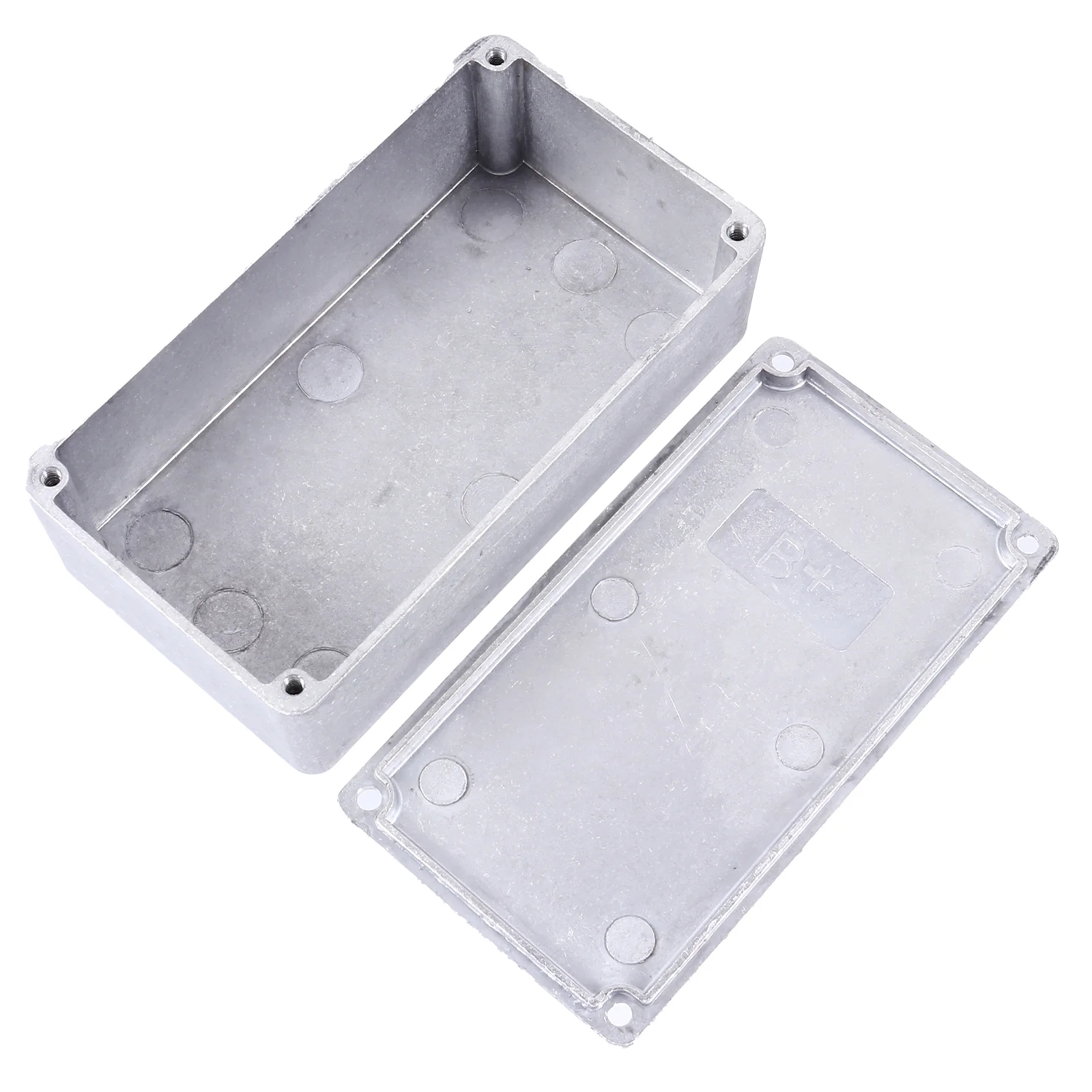 

Diecast Case Effect Aluminum Box Acoustic Guitar Enclosure for Electronic Distortion Pedals Silver