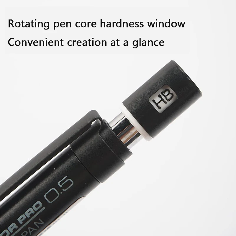 Pentel PG1000 Graph For PRO Black Ołówek automatyczny, 0,3 ~ 0,9 mm Uniwersalny profesjonalny zestaw ołówków do rysowania i szkicowania — zdjęcie produktu 5