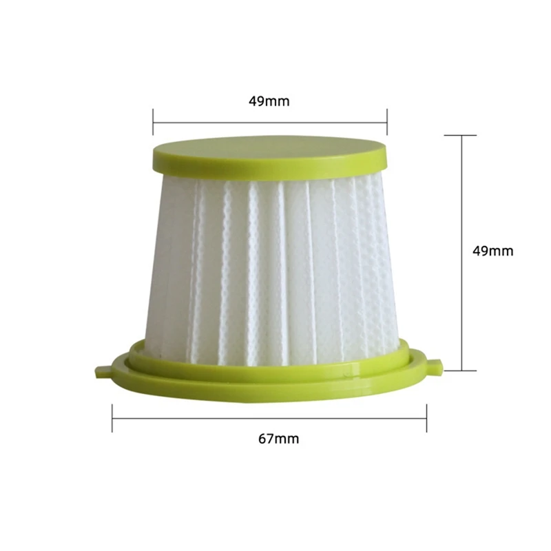 ตัวกรองสำหรับ RYOBI PCL705 PCL704อะไหล่เครื่องดูดฝุ่นอะไหล่ตัวกรองกวาด8ชิ้น