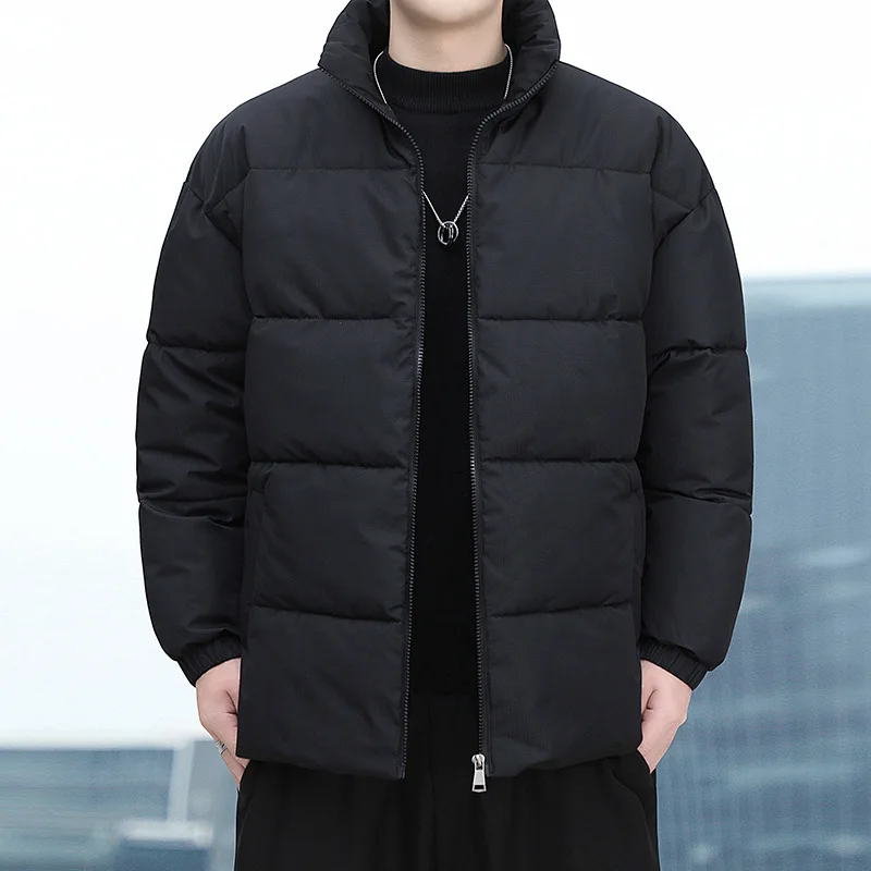 Down Padded Jacket, Autumn And Winter Trendy Brand, Thickened Coat, Printable Top, Men's Cotton Jacket