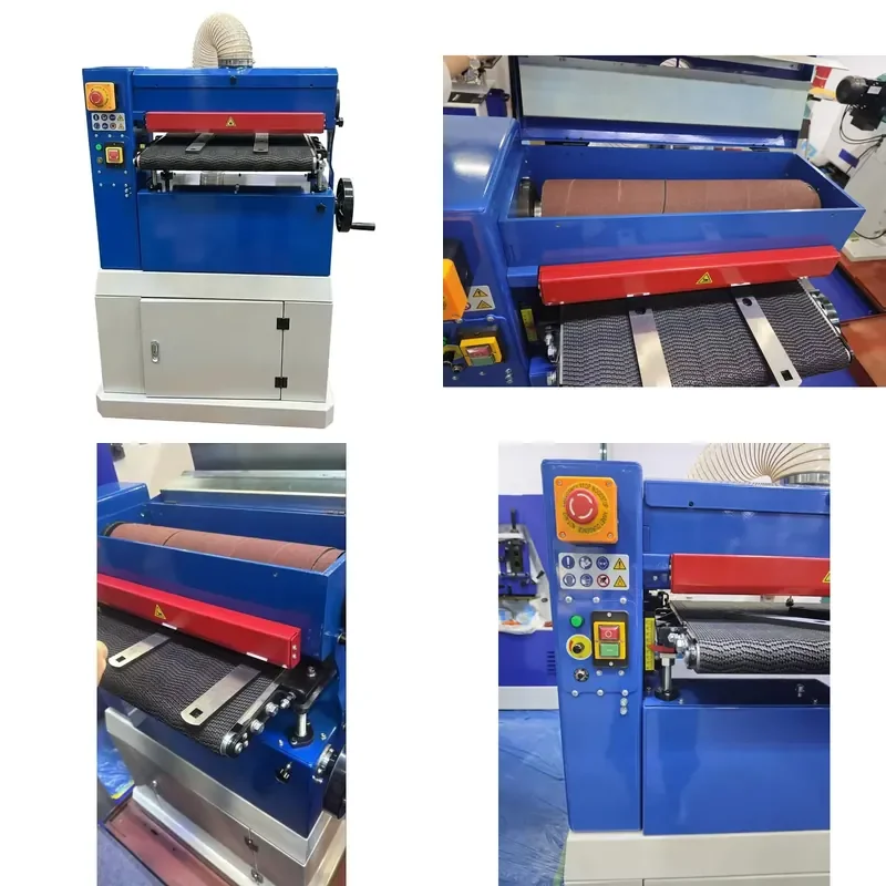 Electric Flat Polishing Machine Deburring Desktop Grinder Stainless Steel Plate Wire Drawing Metal Rust Small Sanding
