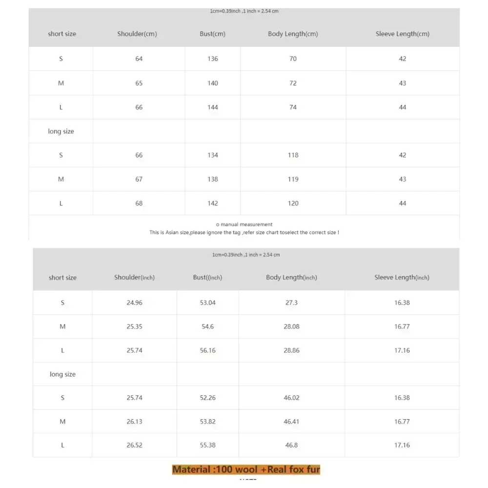 겨울 기질 짧고 긴 리얼 울 코트 이동식 커프스 폭스 모피 자켓 캐시미어 코트 양면 모직 자켓 여성