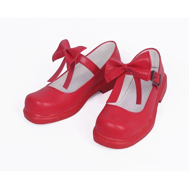 Cycard captor sakura cartão claro sakura cosplay sapatos vermelho feito sob encomenda das mulheres dos homens halloween cosplay traje sapatos e chapelaria prop