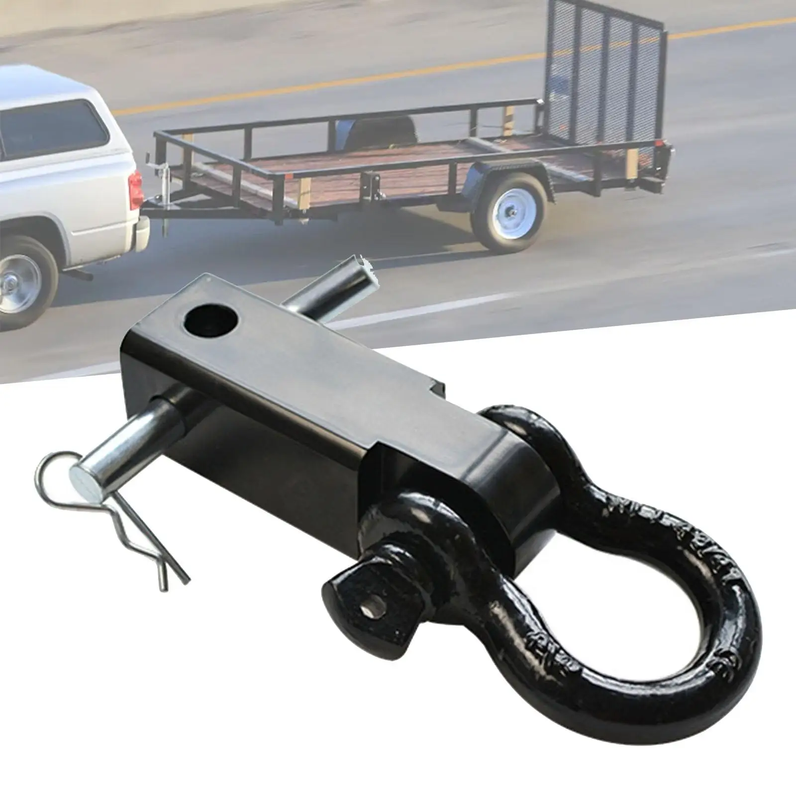 Shackle Hitch Receiver Heavy Duty Towing Kits Supplies Professional Simple to