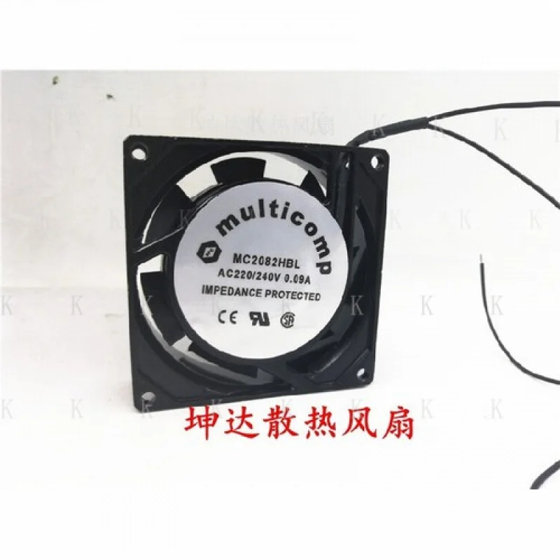 

C 1pcs MC2082HBL AC220 / 240V / 0.09A 110V 80 * 80 * 25mm 220v fan