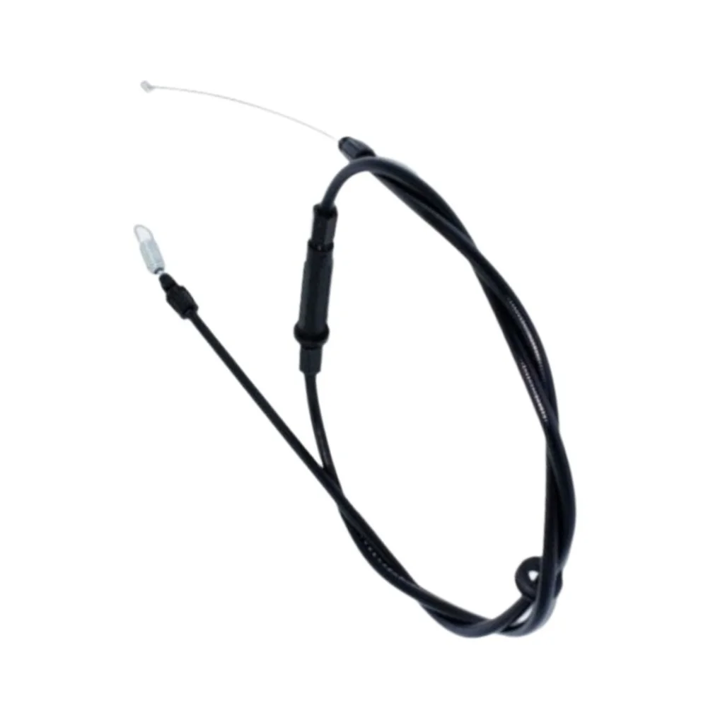 Mower Control Cable Lawnmower Clutch Cable Metal Construction Black Finish Easy Installation Smooth Engagement