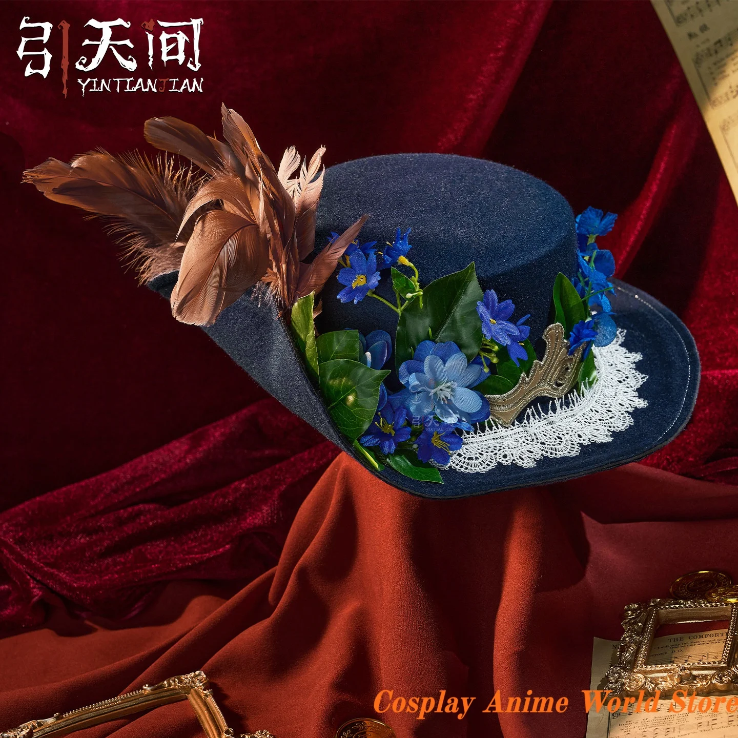 In stock Identity V Amanda Gaddis Lanternist - Robin Cosplay Costume Anime Game Halloween Party Male Role Play Clothing - view 5