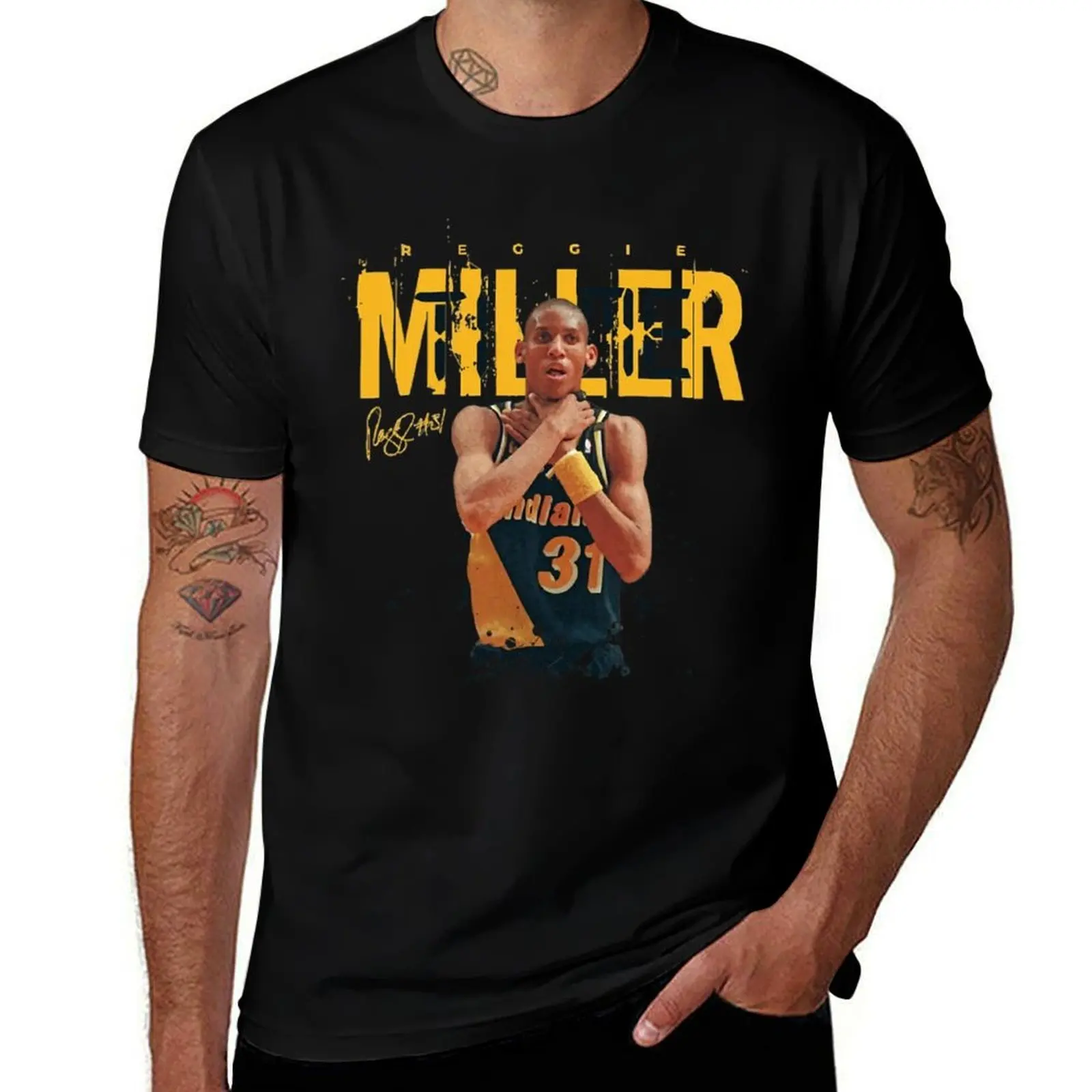 Réggíé Míllér Tímé T-Shirt Urban Style Print T-Shirt