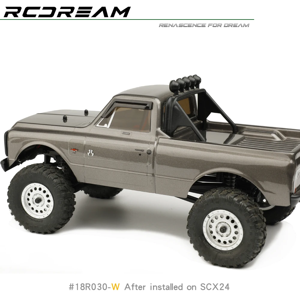 RCDream 1-18 1-24 Window Weather shield For TRX4M Defender Axial SCX24 FCX24 #18R030-W/D