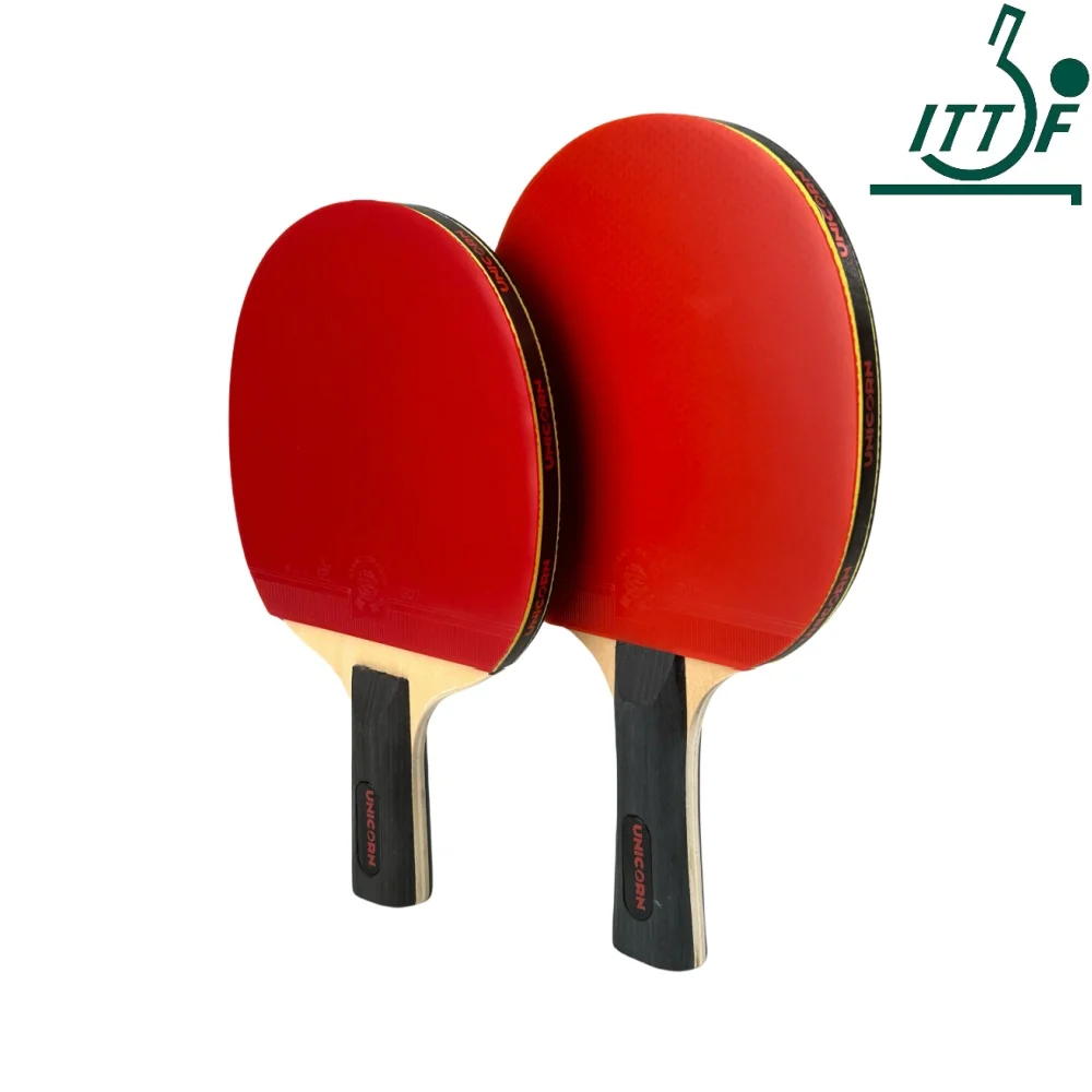 3 Star TT Rackets ITTF Approved Table Tennis Ping Pong bats Pimples-in Rubber Blade Bat Paddle