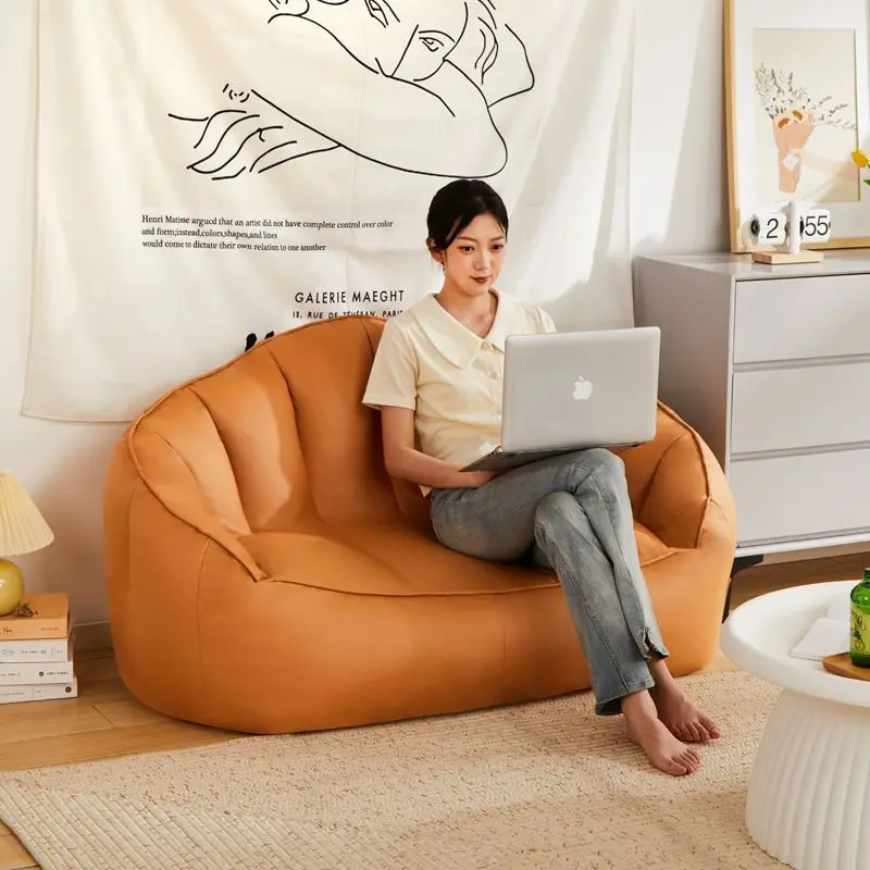 Lazy Sofa Double Internet Celebrity Tatami Sleepable Bedroom Small Sofa Living Room Single Leisure Lazy Chair