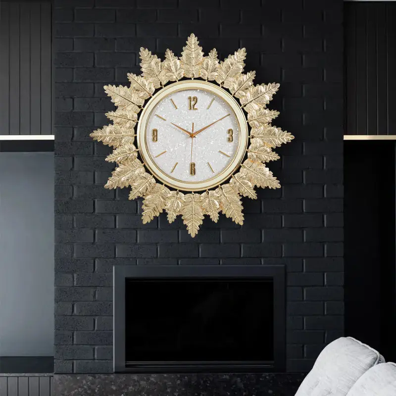 Nordic Wall Clock Smart Living Room Home Modern Light Luxury Quartz Clock Wall Decoration Clock Fashion Net Red New