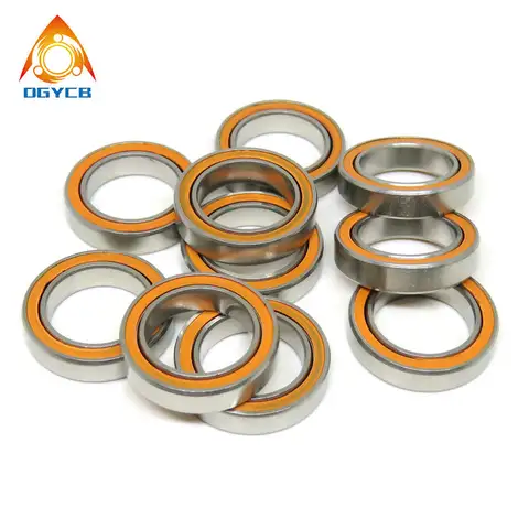 10pcs ABEC7 S6701 2RS 12x18x4mm 스테인레스 스틸 하이브리드 세라믹 베어링 RC 자동차, S61701 SMR6701 S6701C RS 2RS 12*18*4 베어링