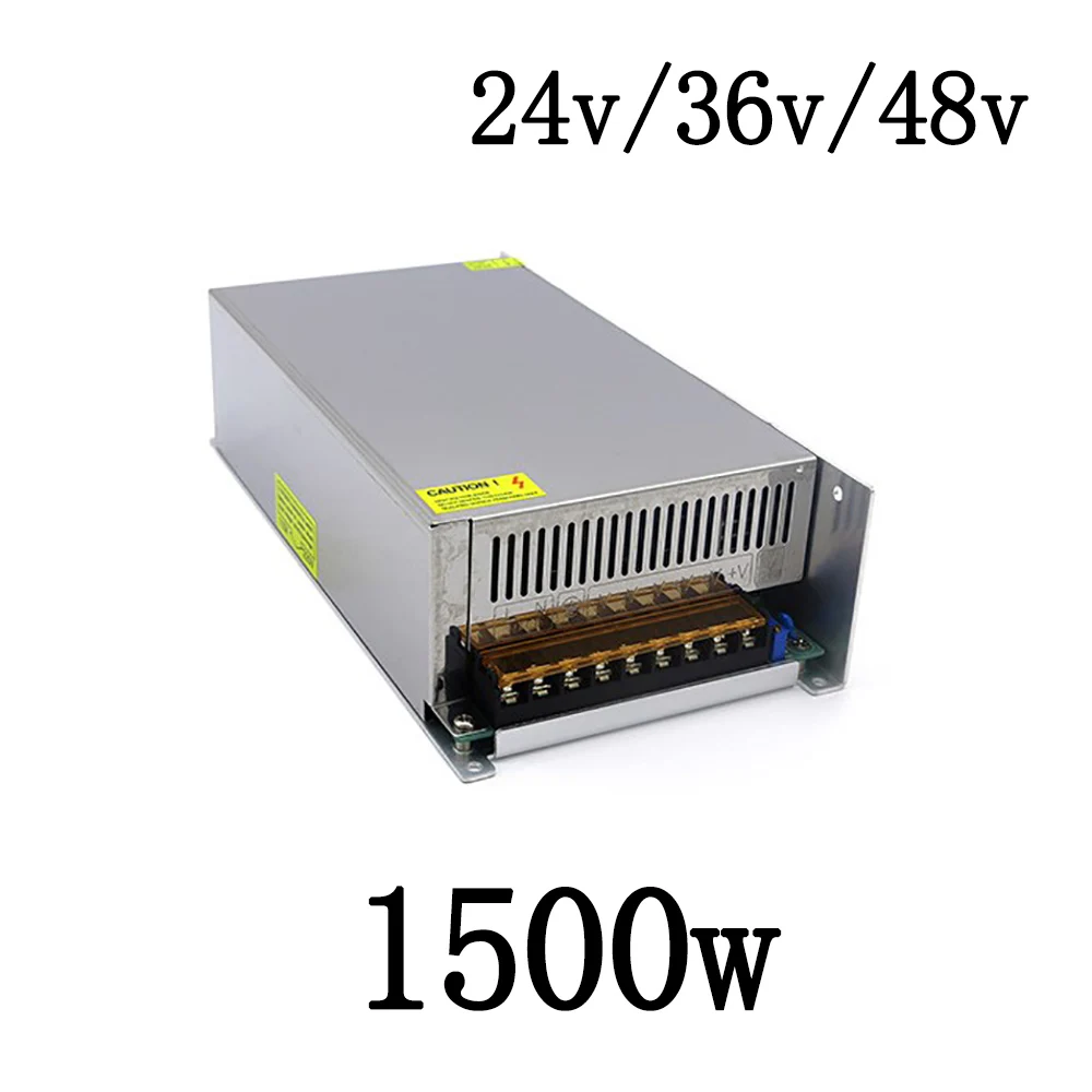 1500W Switching Power Supply 1500W AC110v 220V TO DC 48V 36V 24V Power Supply Source Transformer AC DC SMPS Uninterruptibl