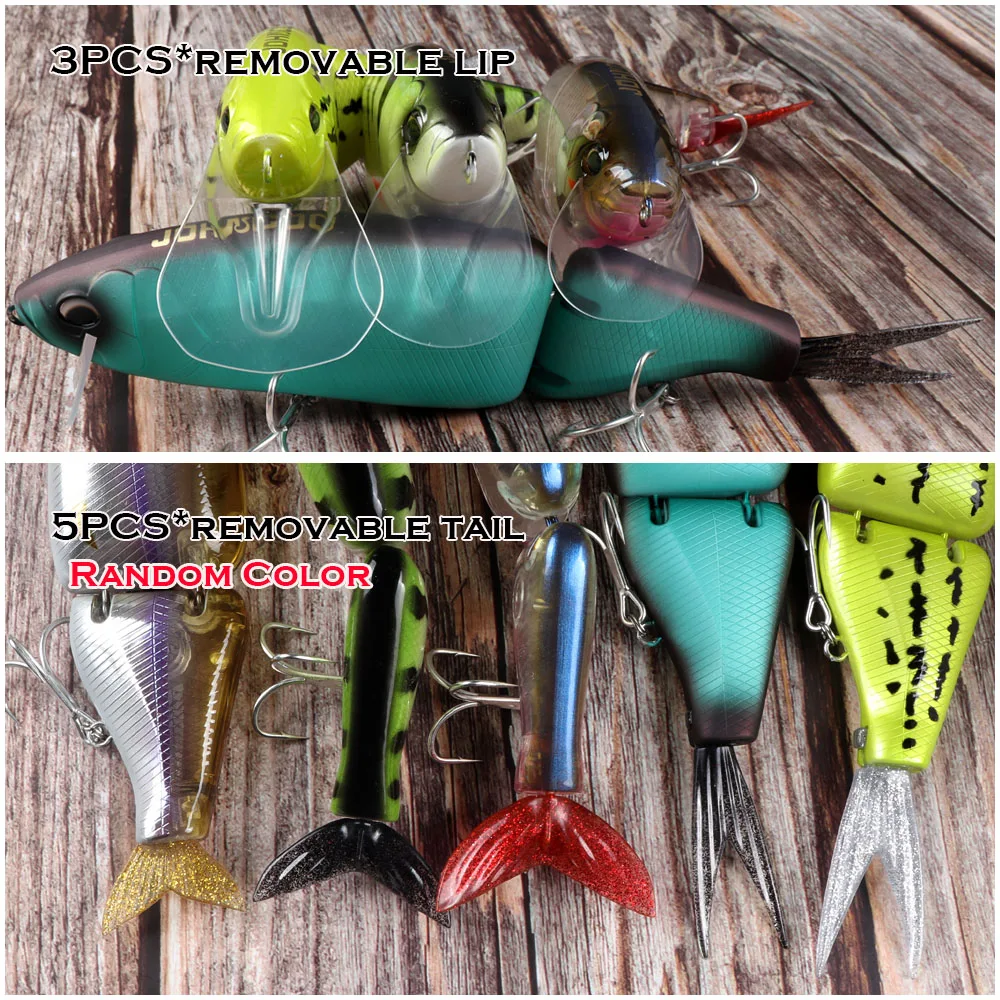 JOHNCOO Señuelo Swimbait Duro 135/160mm Articulado para Depredadores - imagen 4