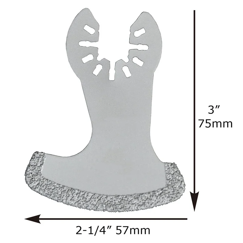 20 Pcs Diamond Blade Multitool For Grout Removal Oscillating Tool Masonry Tile Concrete Removing Blades XG8020S-[Qahk]