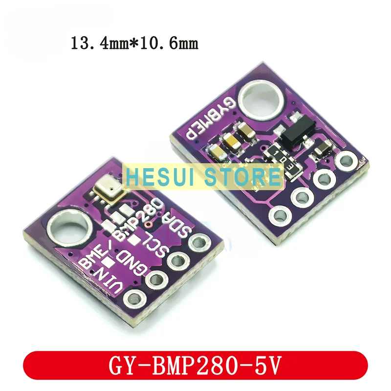 Módulo de sensor de temperatura y humedad, GY-BME280-5V, GY-BMP280-5V