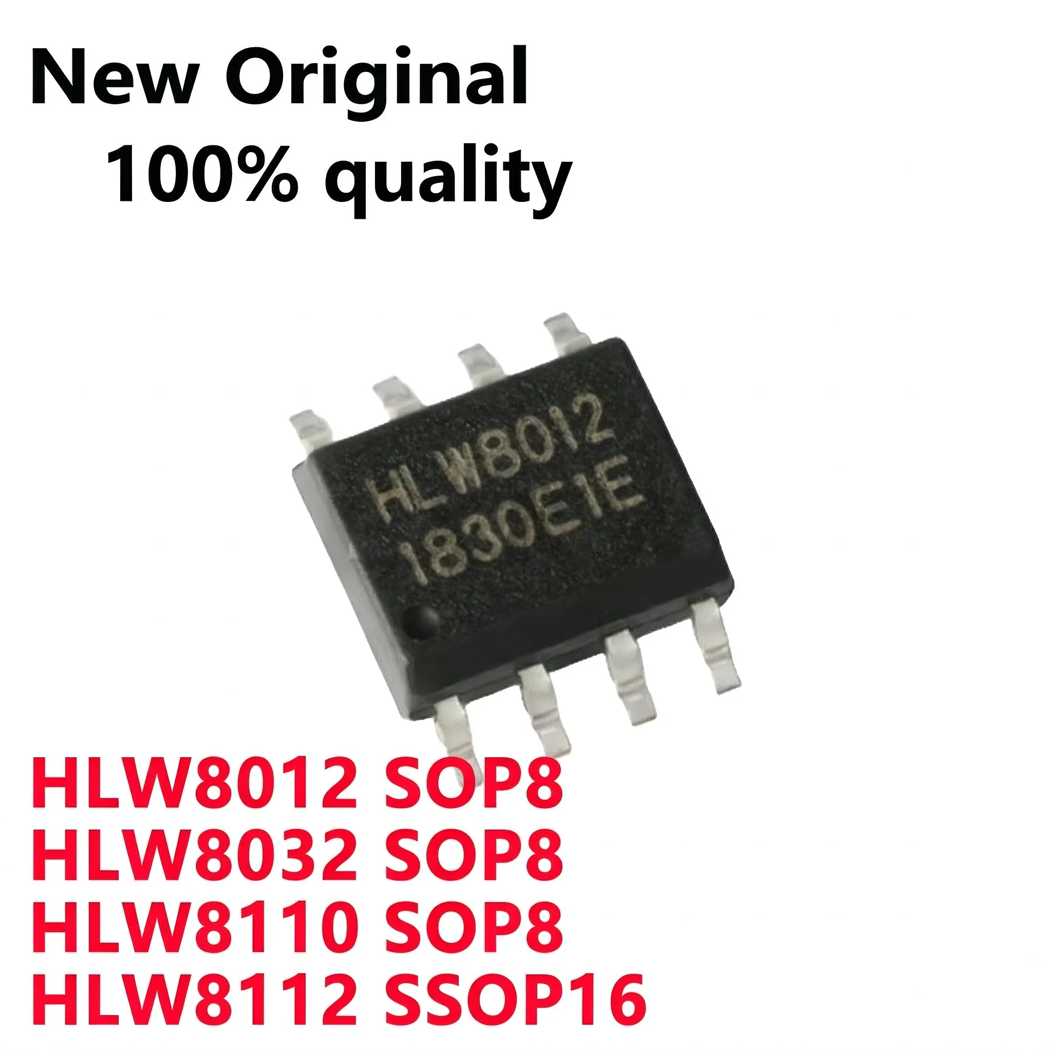5-10/PCS New Original HLW8012 HLW8110 HLW8032 SOP8 HLW8112 SSOP16 Single-phase multi-function metering chip In Stock