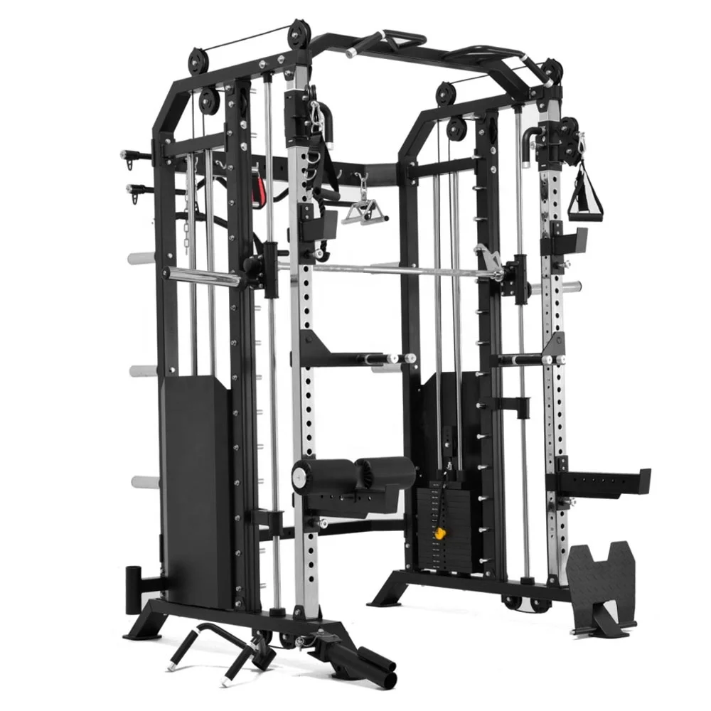Machine Smith multifonction d'équipement de Fitness d'exercice complet et complet de gymnastique DZ028New