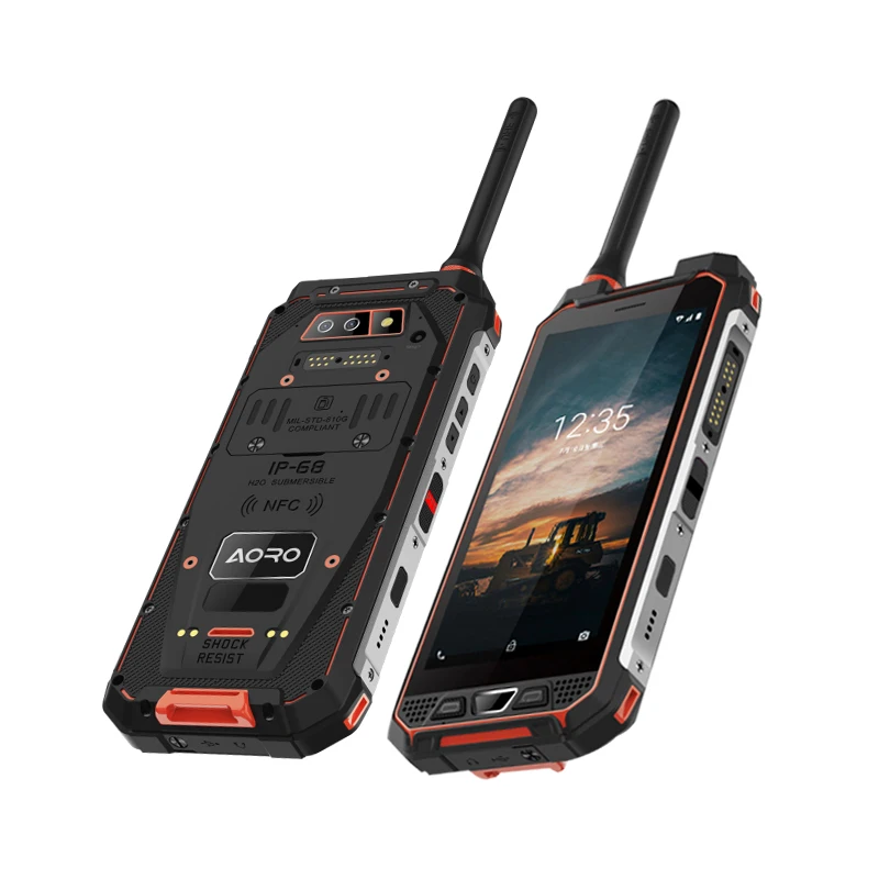 Android 8.1 VHF DMR UHF Long Distance Walkie Talkie Phone