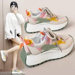 2024 Originality Womans Chunky Vulcanized Shoes High Quality Colorful Dress Casual Sneakers Little White Shoes Tennis Shoe Mujer