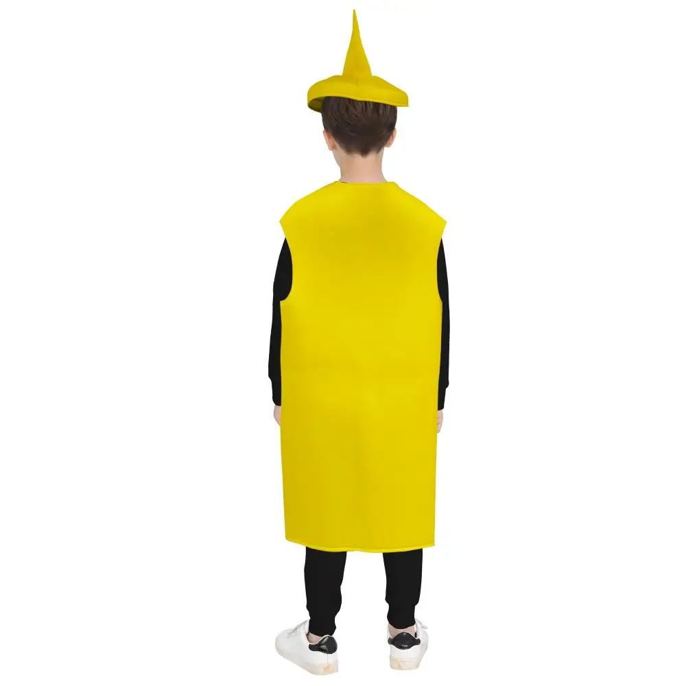 Halloween Lustige Ketchup-Salat-Sauce Cosplay-Kostüme für Erwachsene Unisex Essen-Party Bühnenshow Faschingskostüm Karneval Bar Maskottchen Verkleidung – Detail 12