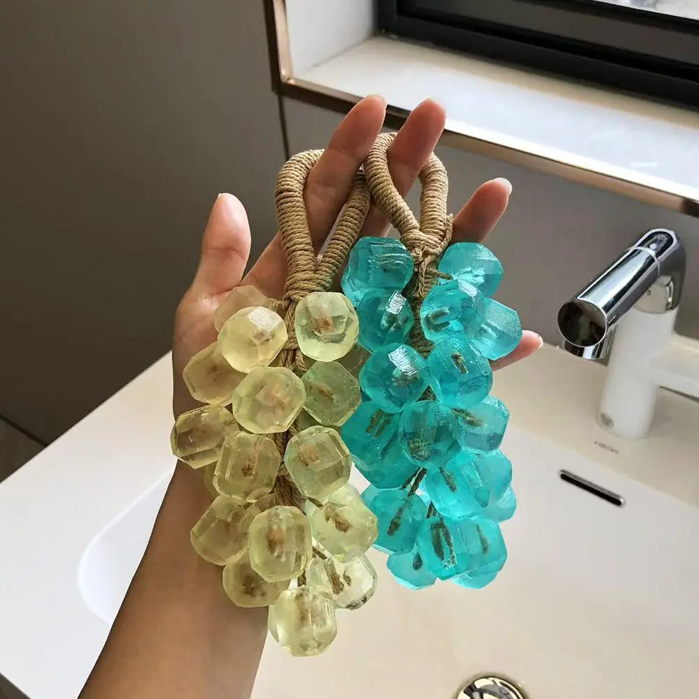 

Crystal Grape Soap Handmade Artisan Moisturizing Body Shower And Facial Cleansing Radiant Skin & Shower, Elegantly Gift-Boxed ﻿