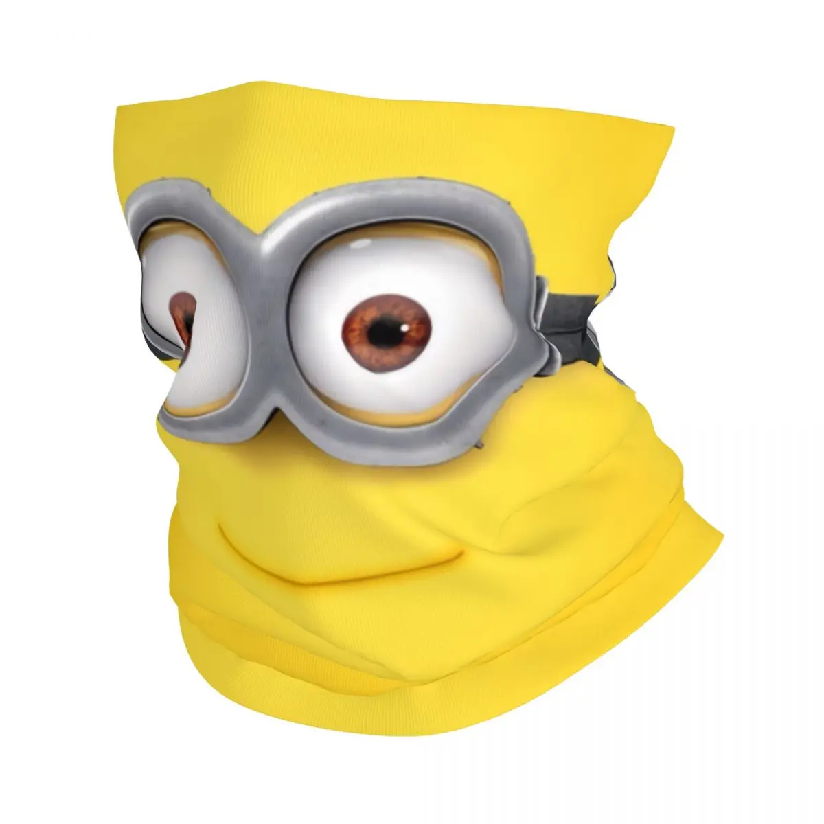 Diadema personalizada de Minions para hombres y mujeres, calentador de cuello, senderismo, Camping, bufanda de tubo, Bandana para la cara, polaina de invierno