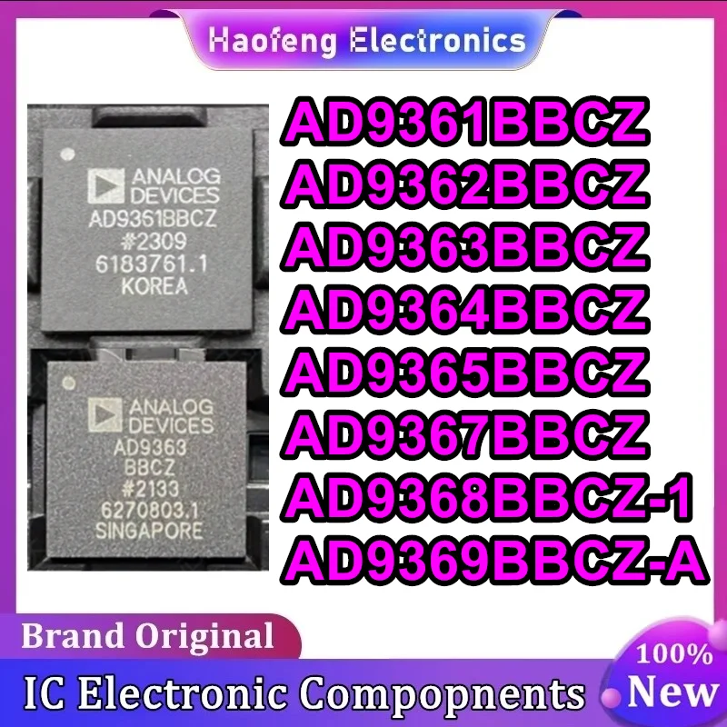 AD9361BBCZ AD9362BBCZ AD9363BBCZ AD9364BBCZ AD9365BBCZ AD9367BBCZ AD9368BBCZ-1 AD9369BBCZ-A بغا IC رقاقة جديد الأصلي في المخزون #1