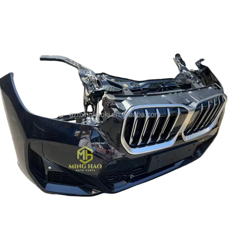 2021-2024 Model Year for X1 F48 F49 Front Accessories Complete Front Bumper with Grille and Radiator, Headlights and Bumper - view 4