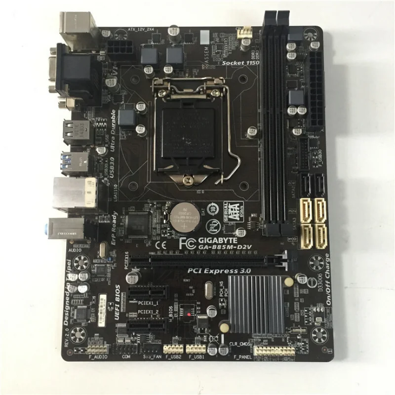 

For Gigabyte GA-B85M-D2V Desktop motherboard LGA1150 DDR3 Tested OK