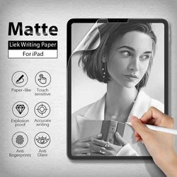 Wie Papier folie für iPad 10 9 9. 10. Generation Pro 13 11 12,9 Luft 5 4 3 2 m4 m2 Mini 6 10,2 10,9 matte Displays chutz folie