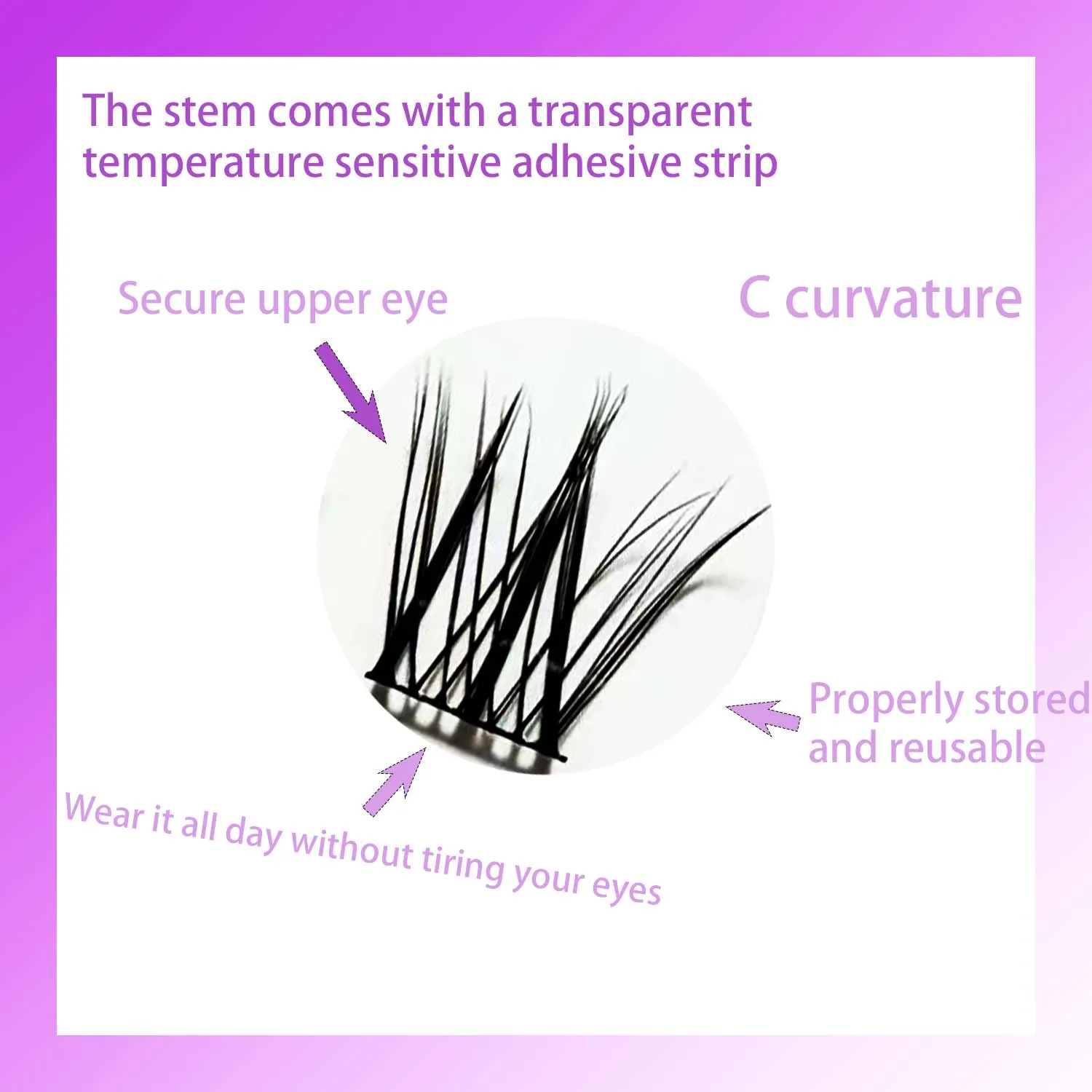 3 rijen valse wimpers lash clusters cosmetica make-up tools veer wimpers groothandel wimpers echte tas Wimper extensions