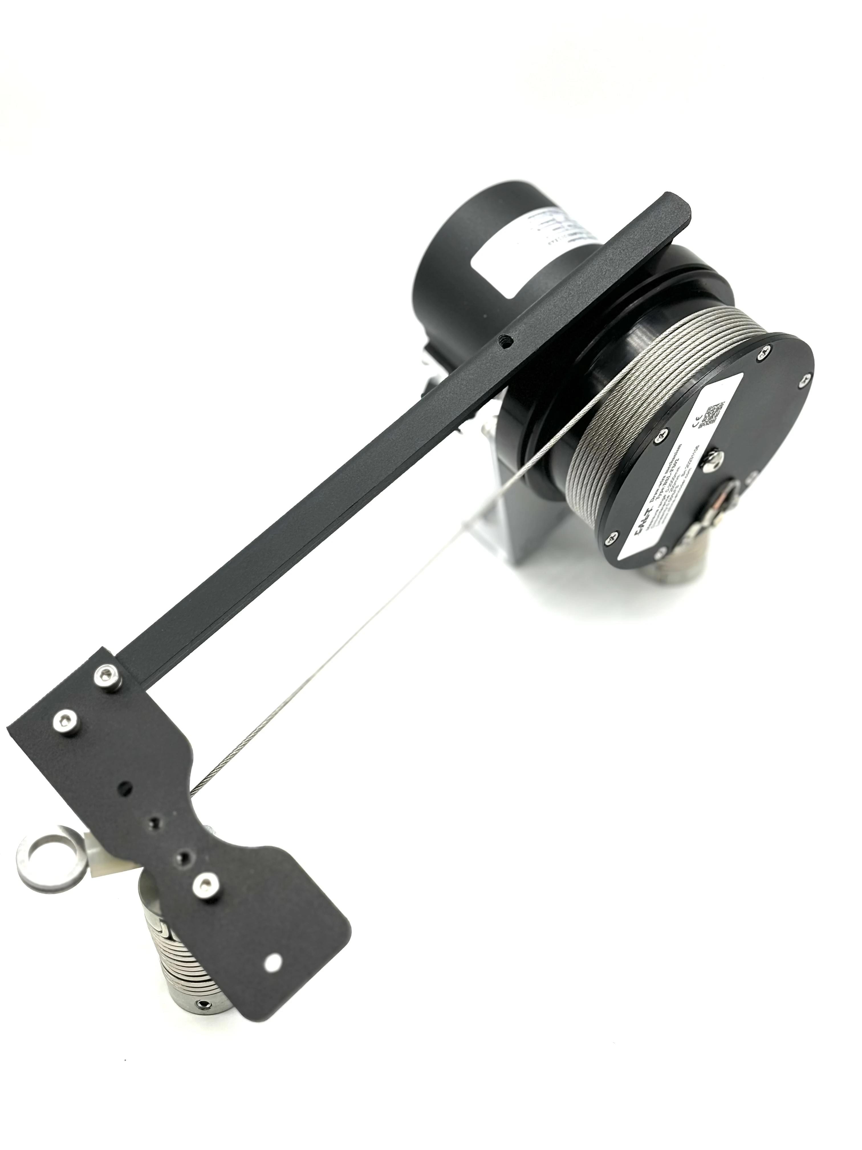 CALT 2000mm draw wire length absolute  linear encoder CAX60S1212E6RMG  with BSL-FS02 counter Grating Encoder Display