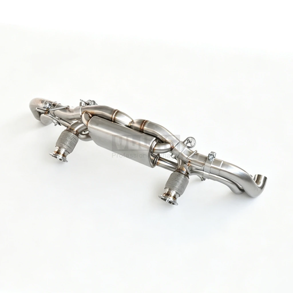 X-Shaped Valve Exhaust Stainless Steel for Lamborghini Gallardo LP550/560/570 5.2L 2008-2014 High Performance view 5