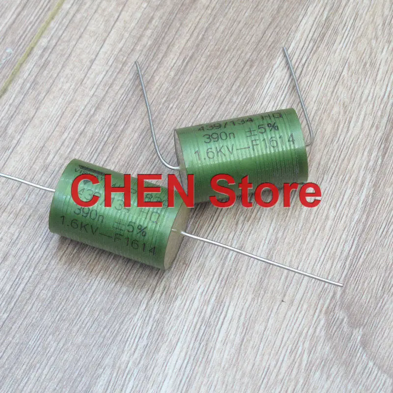 4PCS/10PCS Original VISHAY ERO MKP1839 1600V 0.39UF 21X31MM MKP 390NF 1.6KV Audio axial capacitor free shipping