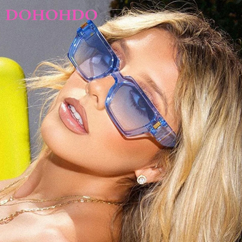 

Vintage Square Rivets Sunglasses Women Men Fashion Luxury Brand Designer Travel Driving Sun Glasses Oculos De Sol Gafas UV400