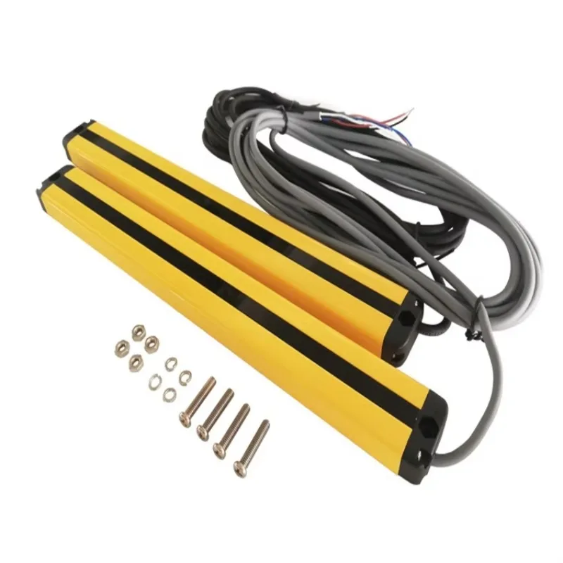 High Precision 20mm Resolution Safety Light Curtain Long Distance Through-beam Photoelectric IP65 Guarding System