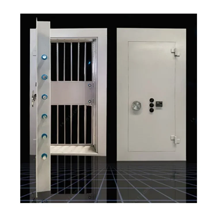 Customize Steel Bank Vault Safe Deposit Box Hotel Safe Cabinet Safe Doors Double Security Vault Door