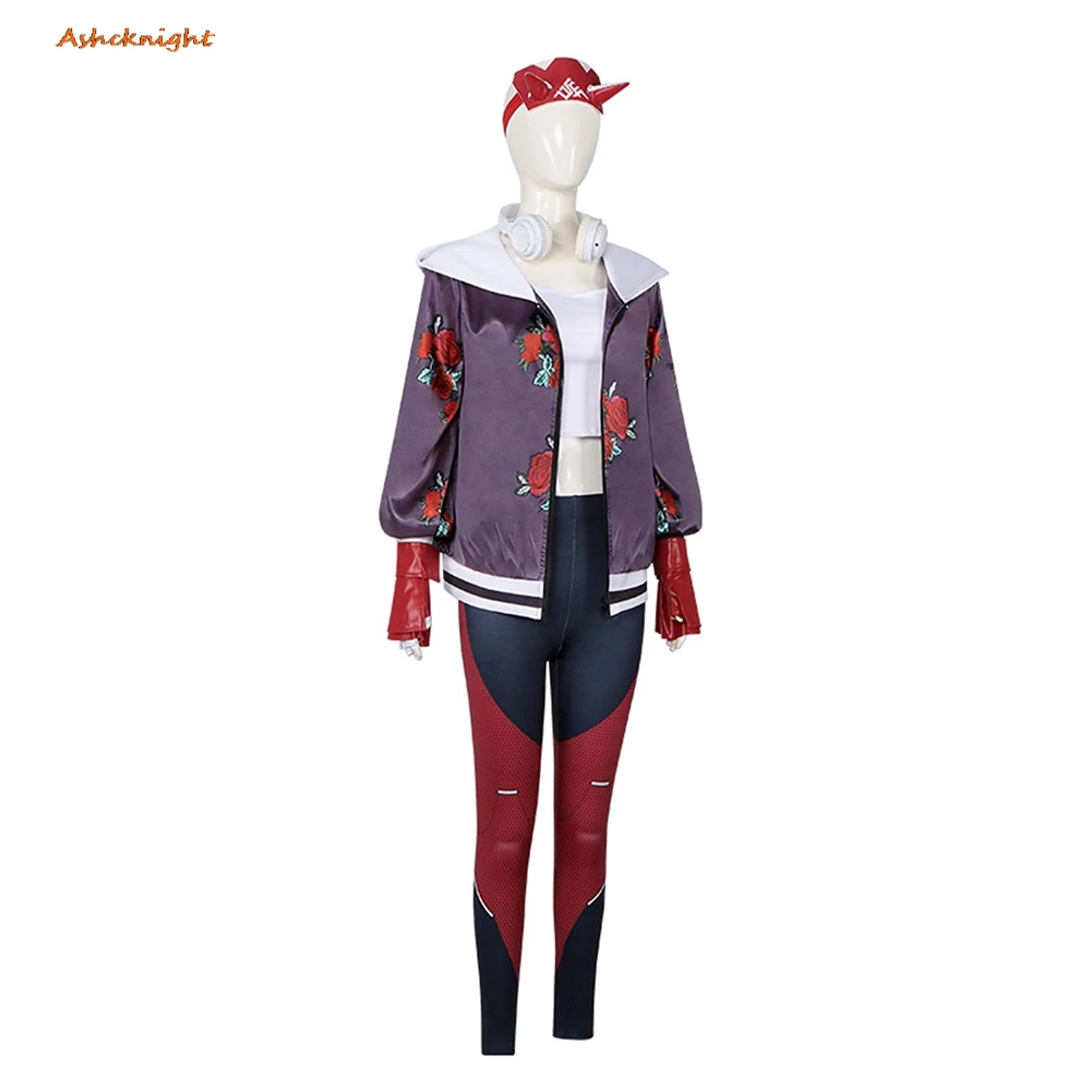 

GameOW Cosplay Kiriko Top Pants Coat Clothes Women Adult Party Disguise Roleplay Female Outfits Suit Halloween Costume Carnival