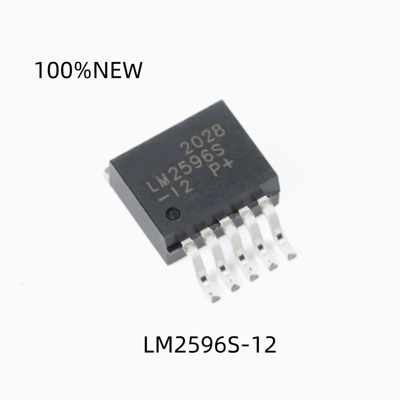 (10Pcs) 100% New Lm2596S-12 To-263-5 12V/3A Step-Down Dc-Dc Linear Regulator Integrated Chip