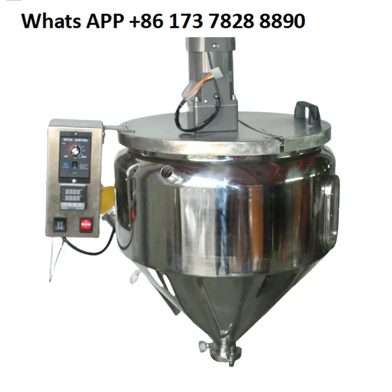 

Бункер для наполнения, 40 л, нагревательный смесительный бункер, напряжение 120 Вт, 220 В, пятно из нержавеющей стали SS304