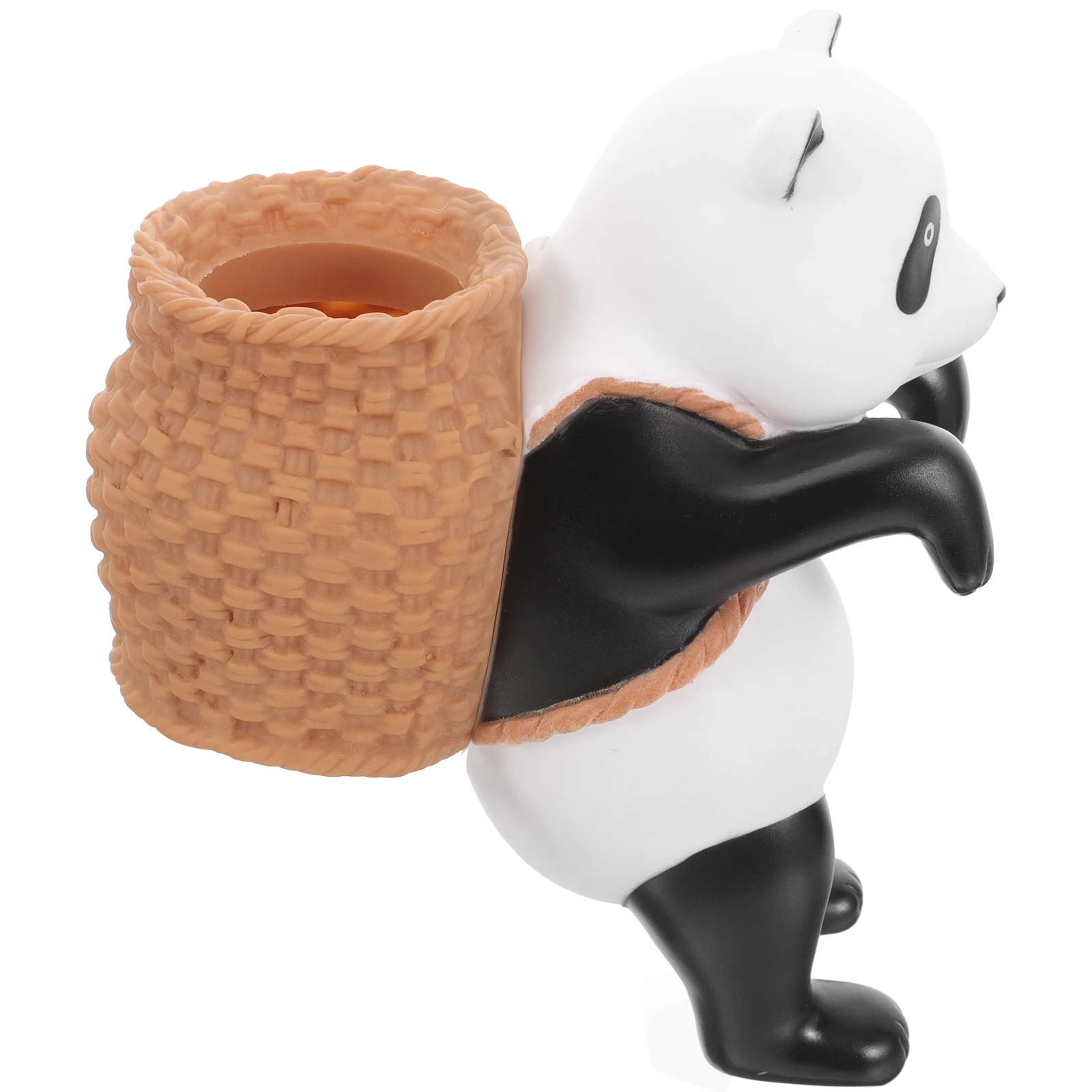 

Adorable Panda Aquarium Decor Practical Longtime Use Fish Tank Landscape Props Lovely Scene Decor Fish Tank Ornaments