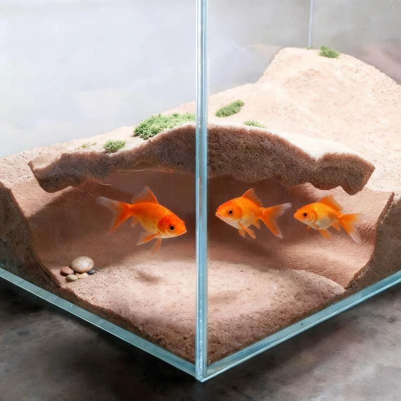 

Украшение для аквариума с 3D-печатью — самая красивая пещера для аквариума, скрывающее укрытие для рыб, креветок и рептилий, чтобы скрыть