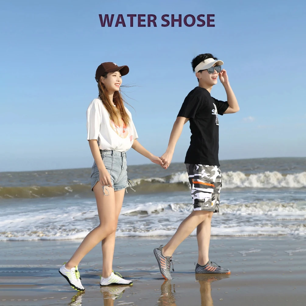 Creek tracing shoes Water Shoes Colorful Beach Light Unisex Sneaker Upstream Wading Swimming Barefoot Five Fingers Aqua Shoes