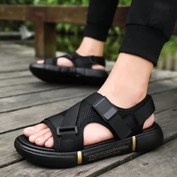 Outdoor Breathable Comfort Slip on Plus Size Open Shoes Casual Sandals Summer Shoes Sandal Mens PVC Sandalias Hiking Sandals